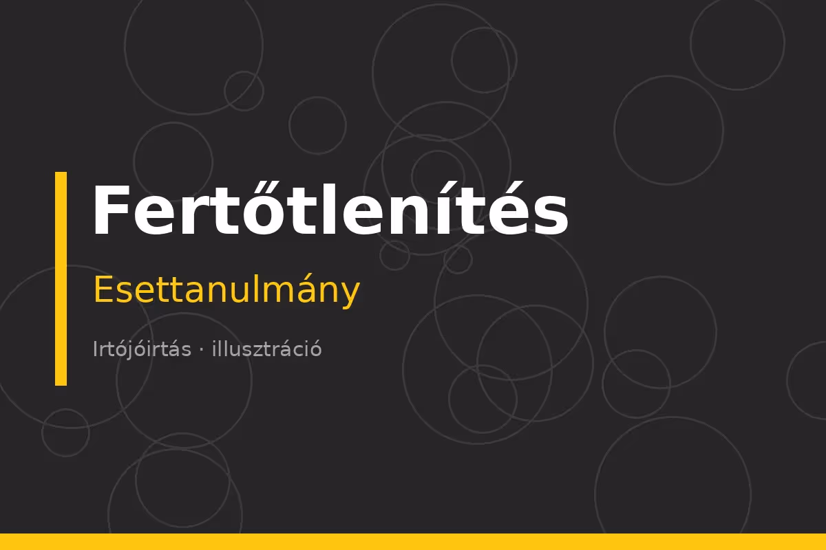 Illusztráció: fertőtlenítés irodában