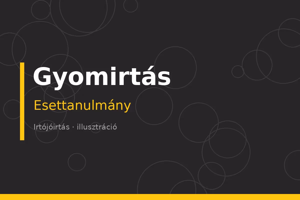 Illusztráció: gyomirtás ipari telephelyen