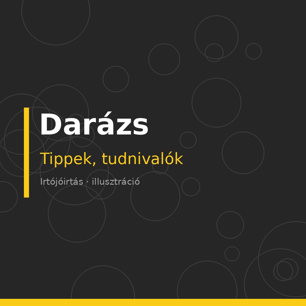 Illusztráció: darazsak a medence körül