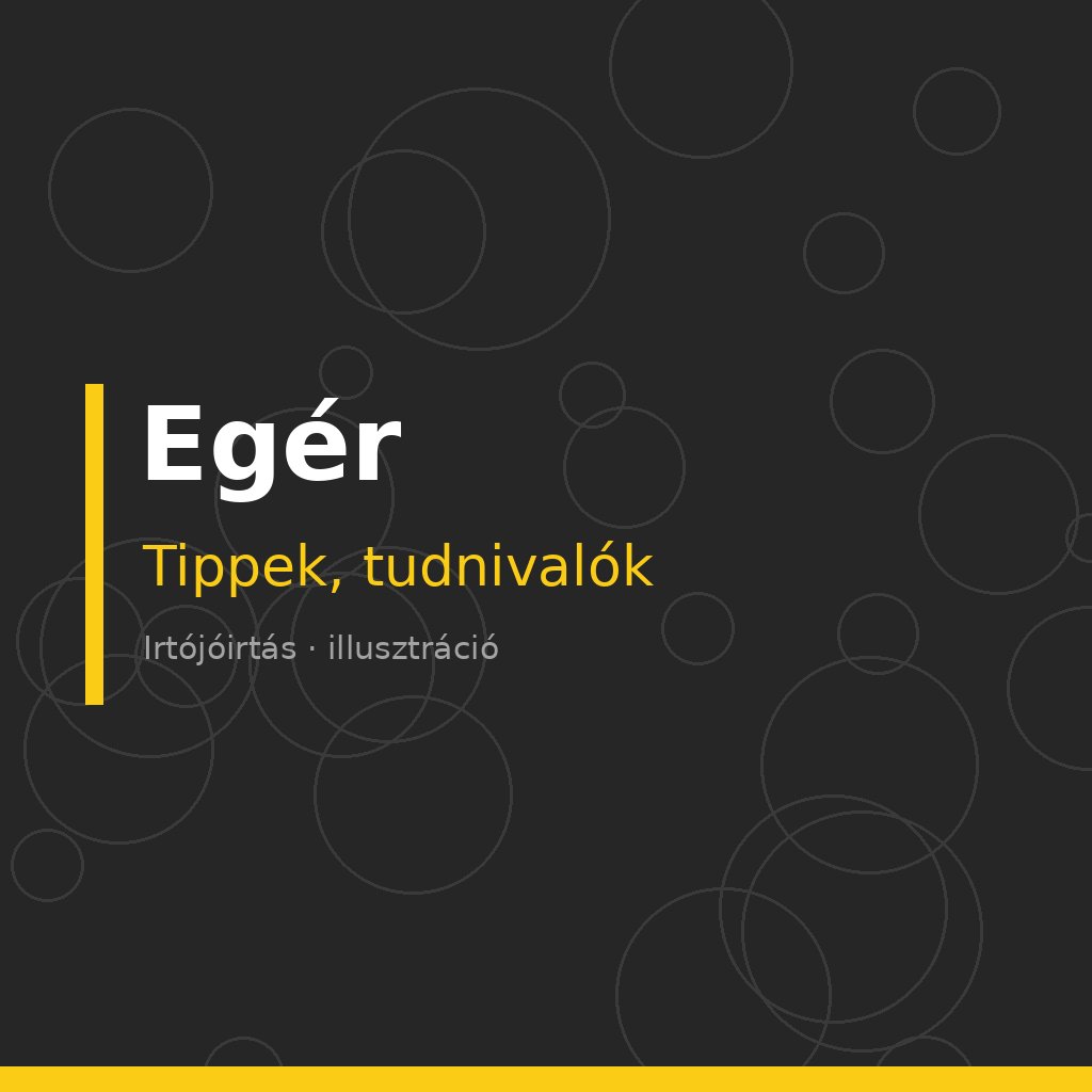 Illusztráció: egér a ház körül